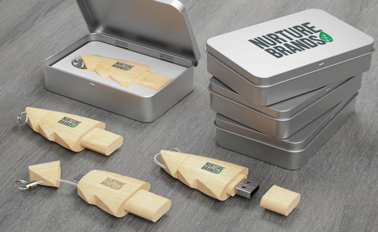 Tree Duo - Memoria USB Personalizada gallery thumbnail