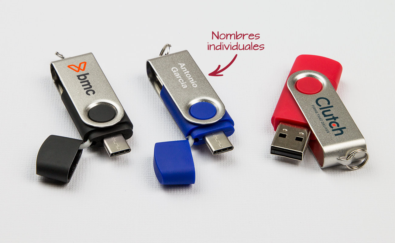 Twister Go - USB tipo C Personalizados