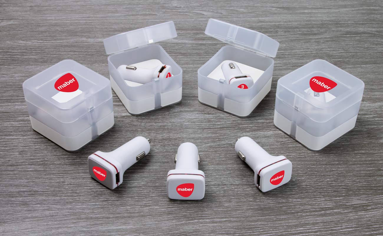 Vista - Cargadores de Coche USB Personalizados Barcelona gallery thumbnail