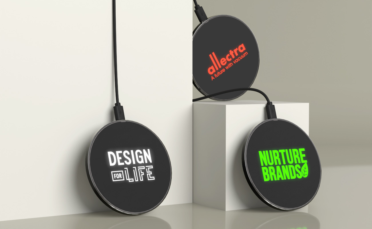 Vivid - Cargadores Inalámbrico Personalizados con Logo gallery thumbnail