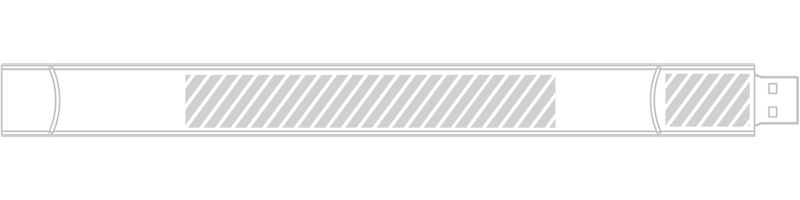 Pulsera USB Serigrafía Pulsera USB Serigrafía