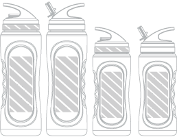 Botella de agua Serigrafía