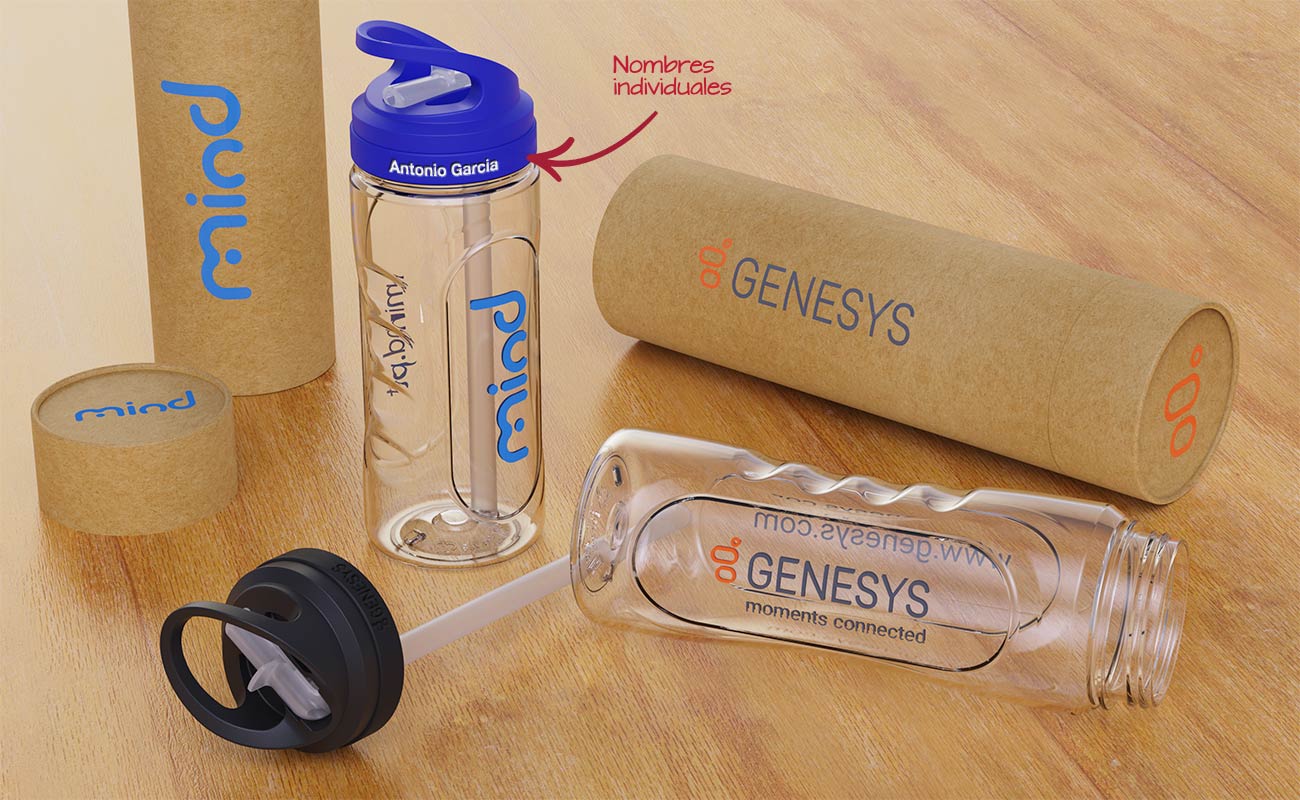 Botella de agua Wave