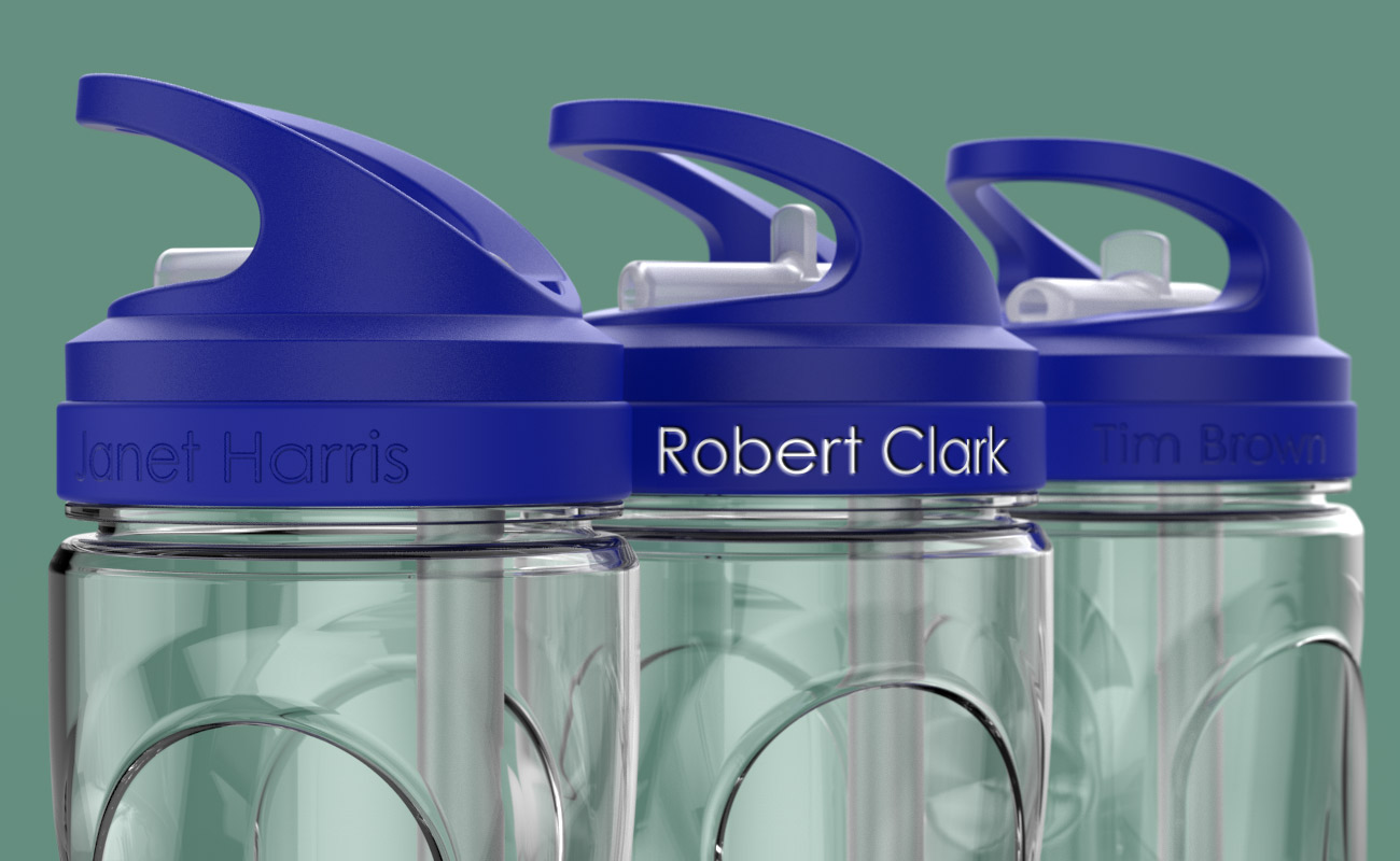 Wave - Botellas Personalizadas con Su Logo gallery thumbnail