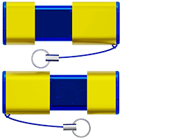 Ahora son posibles los colores híbridos. Elije 2 colores estándar diferentes para cada parte.