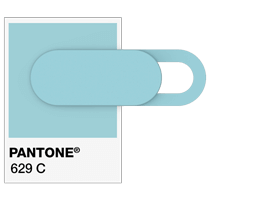 Referencias de Pantone® Tapa webcam