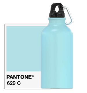 Referencias de Pantone® Botella de agua
